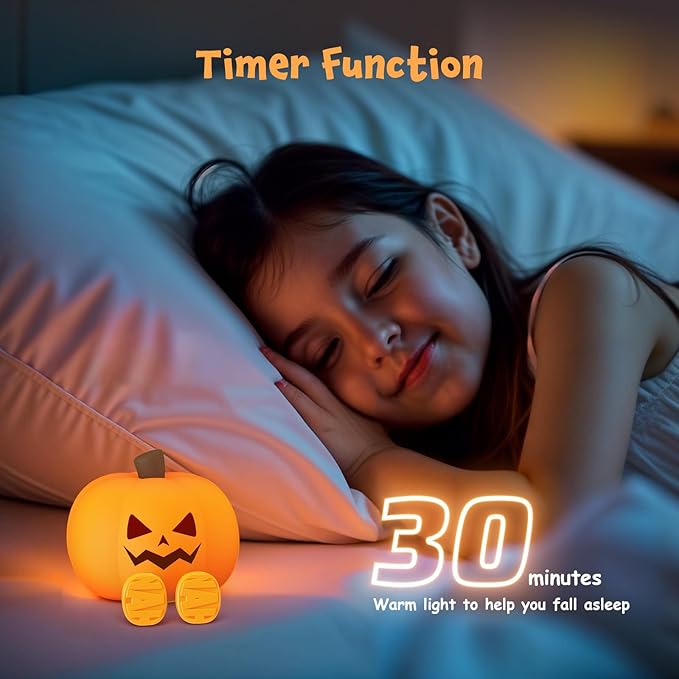BooBuddy™Cozy Pumpkin Night Light