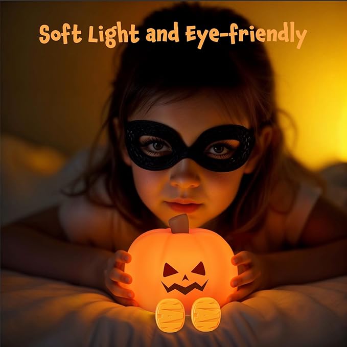 BooBuddy™Cozy Pumpkin Night Light